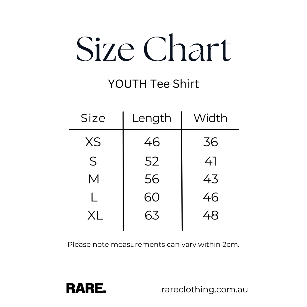 RARE. Youth Unisex Tee