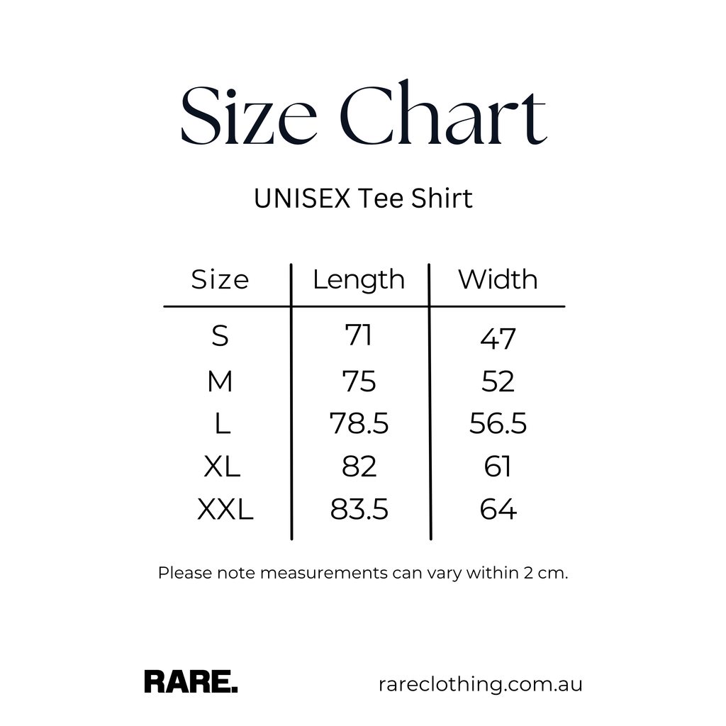 RARE. Unisex Tee