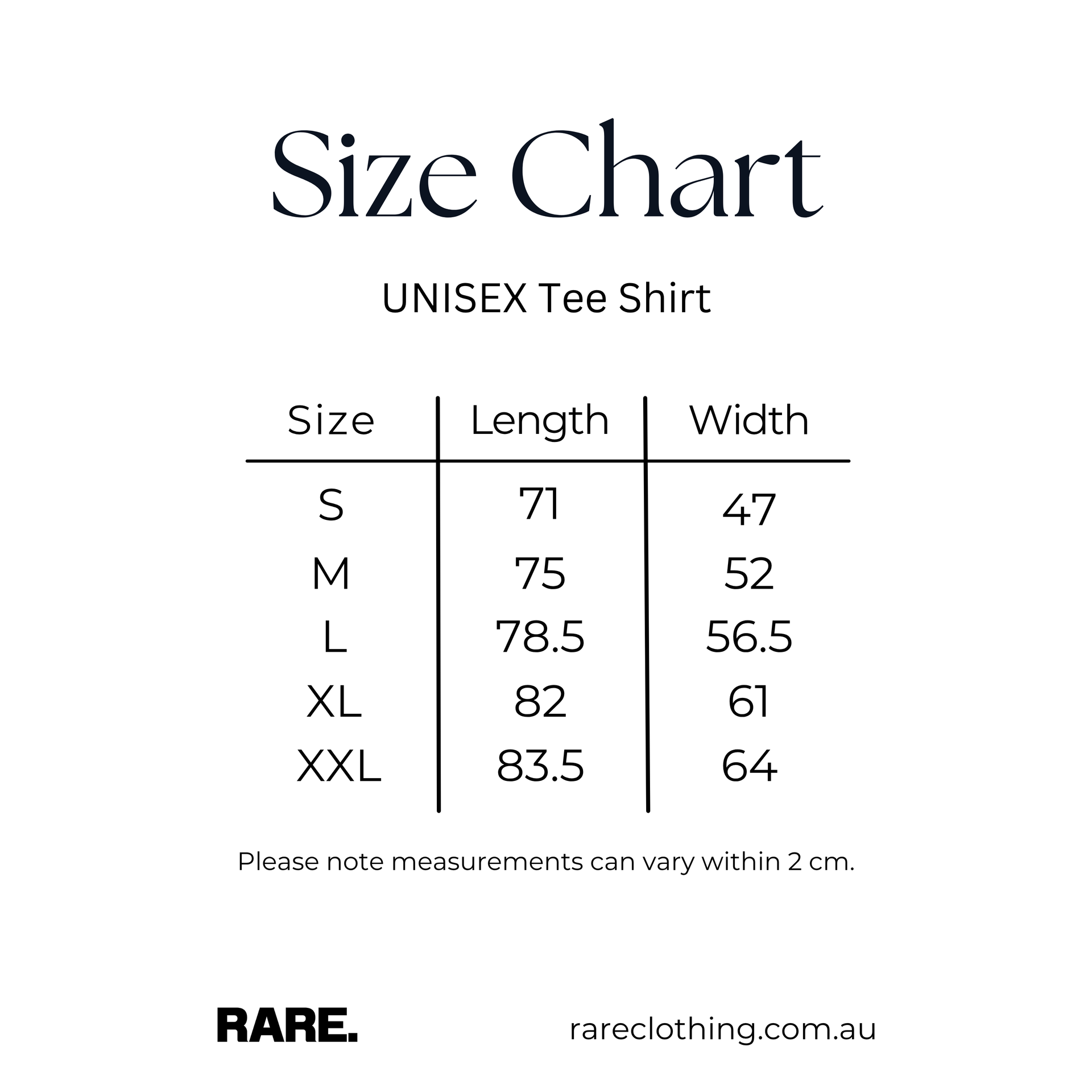 RARE. Unisex Tee